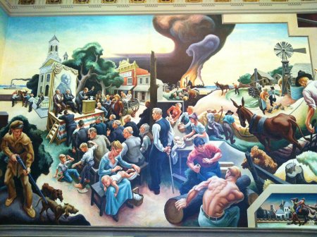 Томас харт бентон монументальная живопись