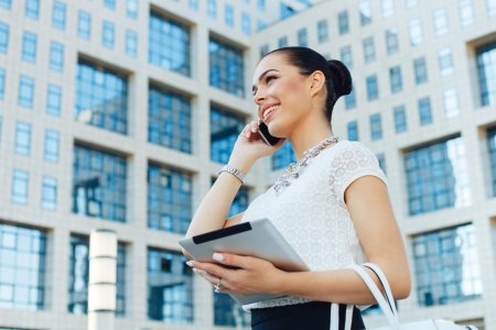 Девушка деловая