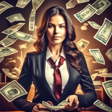 Красивая успешная женщина