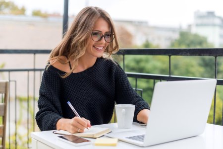 Успешная девушка