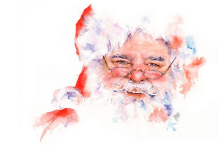 Портрет деда мороза