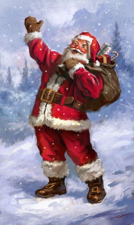 Санта клаус дед мороз
