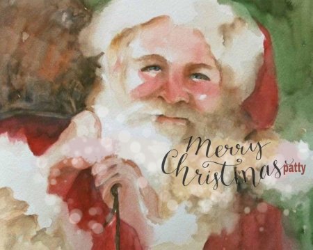 Портрет деда мороза