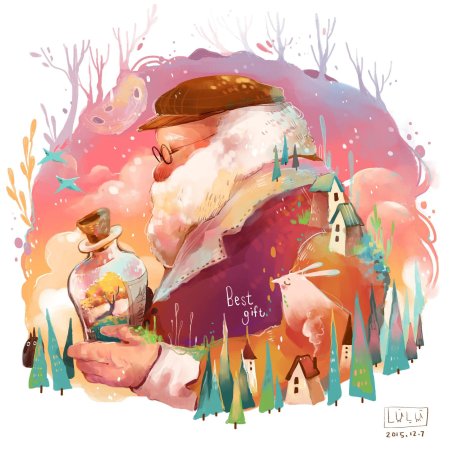 Рождественские иллюстрации