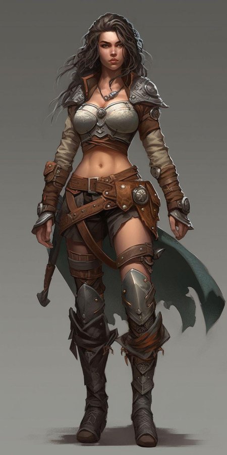 Воительница фэнтези