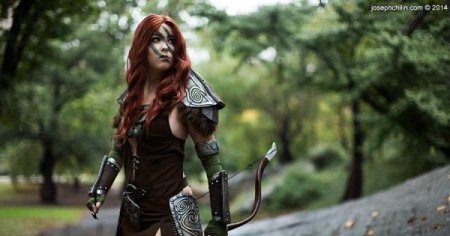 Скайрим эйла охотница косплей