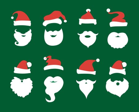 Дед мороз голова