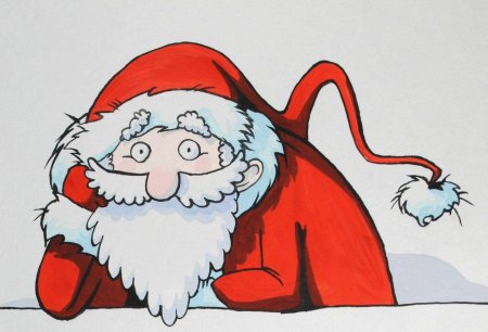 Дед мороз смешной