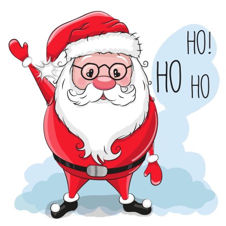 Дед мороз мультяшный