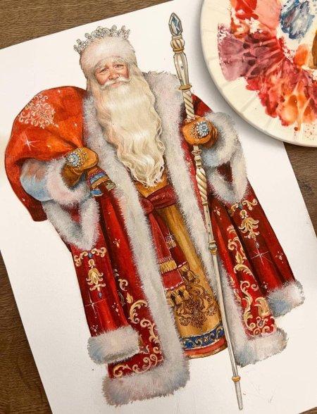 Дед мороз русский