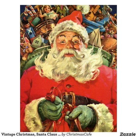 Ретро дед мороз
