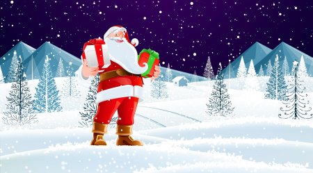 Новый год дед мороз