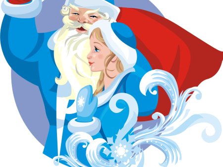 Дед мороз и снегурочка на дом