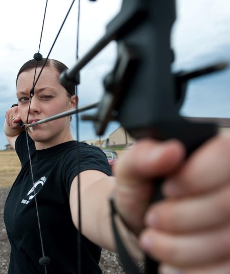 Женская стрельба из лука