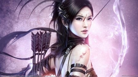 Фэнтези девушка воин