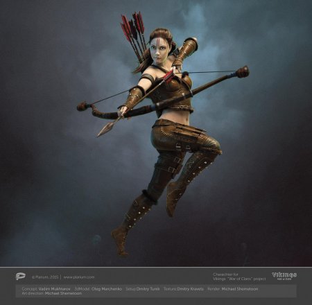 Лучница фэнтези