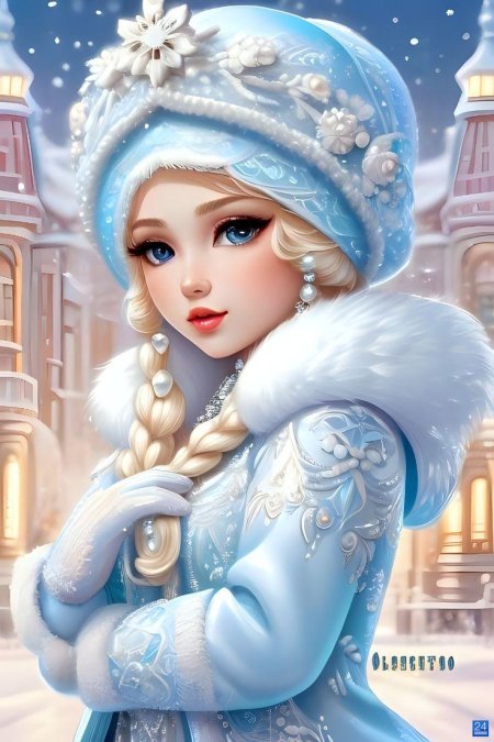 Снегурочка рисунки