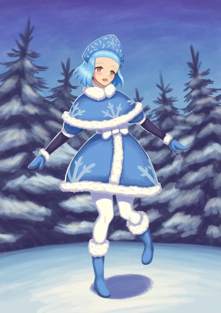 Снегурочка арт