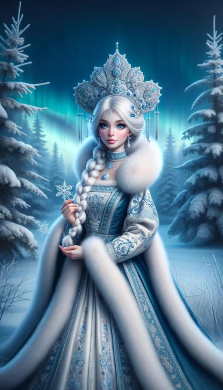 Снегурочка арт