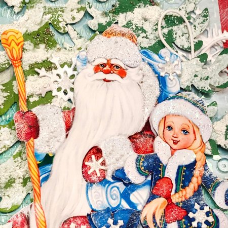 Дед мороз снегурочка