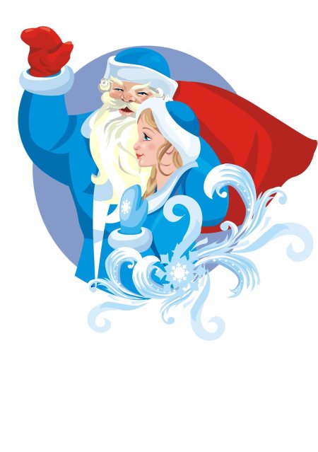 Дед мороз и снегурочка на дом