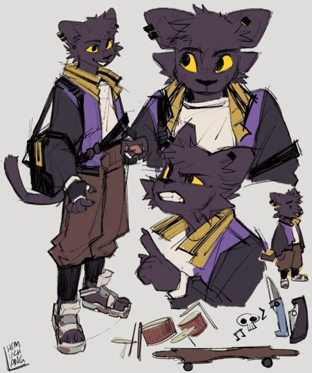 Персонажи фурри