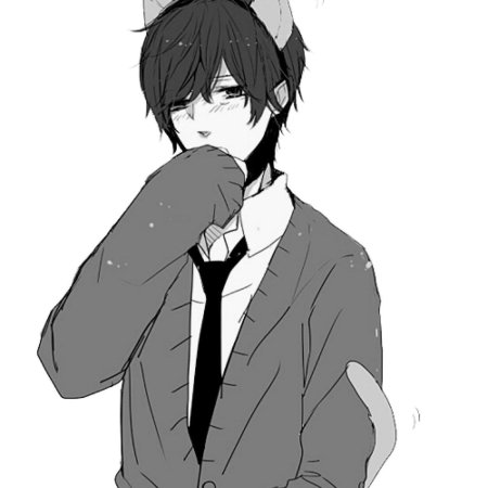 Аниме неко парень