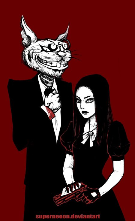 Alice madness returns алиса и чешир