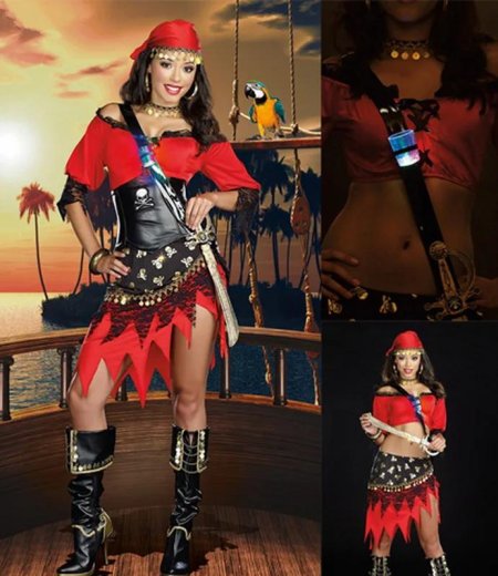 Костюм пиратки для женщины