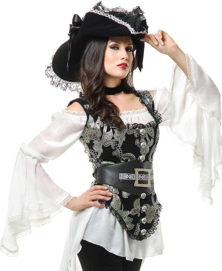 Костюм пиратки для женщины