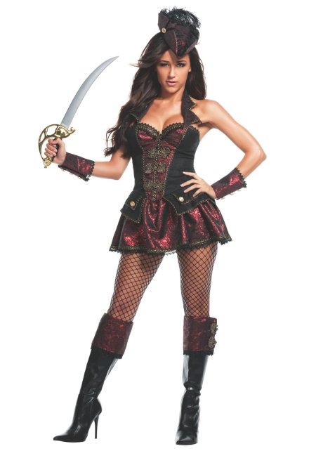 Женский костюм пирата