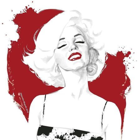 Рисунок мерлин монро