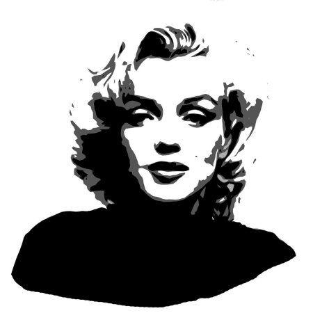 Мерлин монро портрет