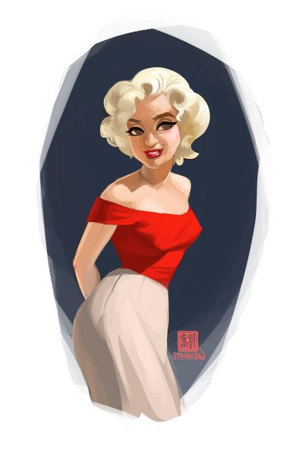 Мэрилин монро пин ап