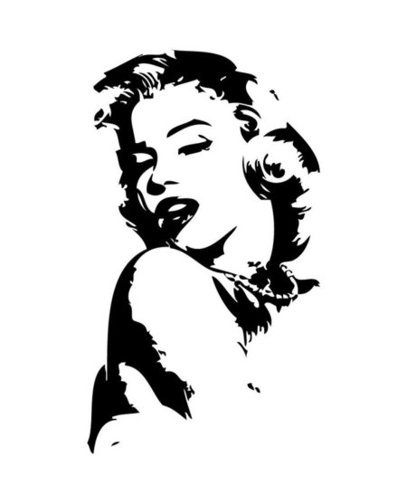 Мэрилин монро эскиз