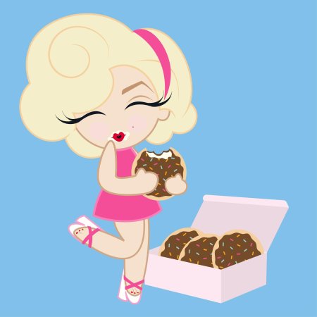 Мэрилин монро чиби