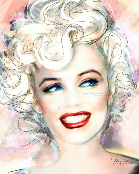Мэрилин монро арт портреты
