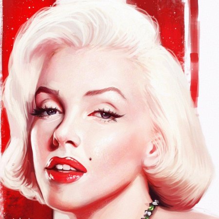 Портрет мерлин монро