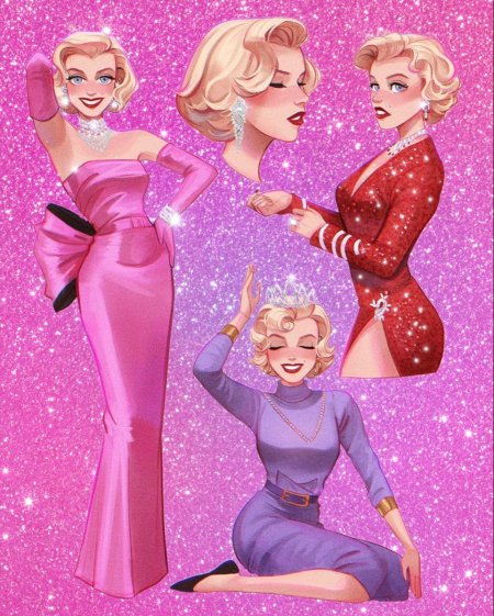 Мэрилин монро арт