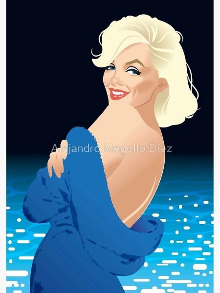 Монро мультяшная