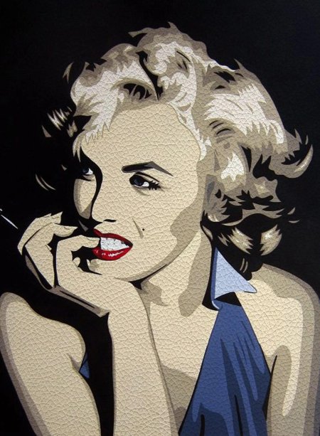 Портрет мерлин монро поп арт