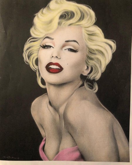 Портрет мэрилин монро