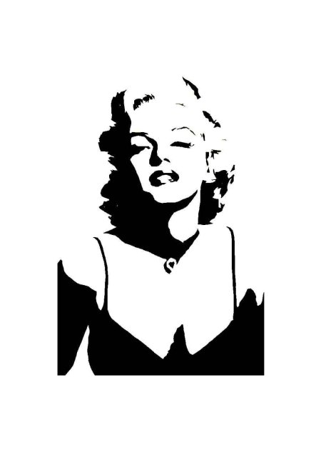 Мерлин монро портрет