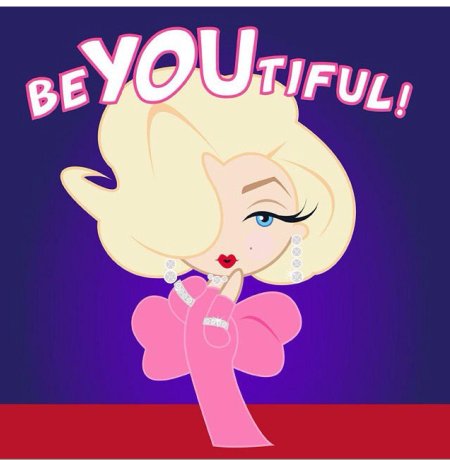 Мэрилин монро мультяшка