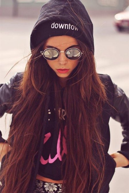 Крутая девочка