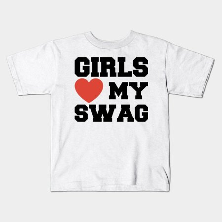 Футболка girls love my swag