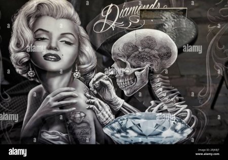 Мэрилин монро чикано арт