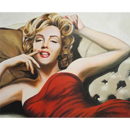 Алмазная мозаика мэрилин монро