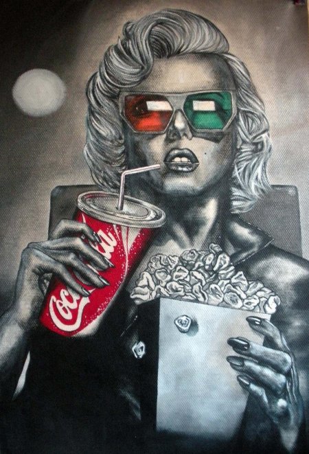 Мэрилин монро кока кола