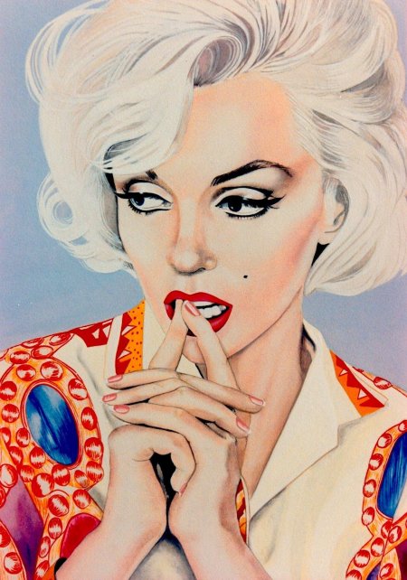 Поп арт мерлин монро